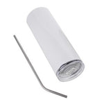 Sublimation Skinny Tumbler - 20 oz Straight Steel Skinny Tumbler