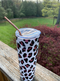 Rose Gold Stainless Steel Drinking Straw - Reusable Rose Gold Straw