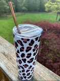 Rose Gold Stainless Steel Drinking Straw - Reusable Rose Gold Straw