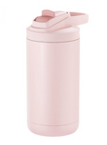 pink water bottle