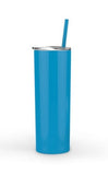 Aqua Skinny Tumbler