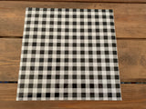 Buffalo Plaid HTV - White and Black Buffalo Plaid HTV