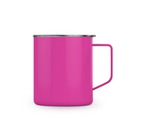 Stainless Campfire Coffee Mug - 14 oz Stainless Coffee Cup With Lid