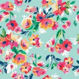 Adhesive Vinyl - Floral Oracal Vinyl - Flower Garden Patterned Adhesive Vinyl, Floral Oracal 651 Vinyl, Orajet Printed Vinyl, Flower Pattern Decal Vinyl - Carolina Crafter Supply