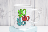 Christmas Sublimation Design -Ho Ho Ho Christmas PNG Christmas Shirt Design Christmas Mug Design Christmas Shirt