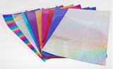 Spectrum Holographic Heat Transfer Vinyl - 1 12x20" Sheet Spectrum Holographic HTV - Carolina Crafter Supply