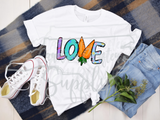 Easter Sublimation Design, Easter LOVE Png