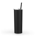 Black Skinny Tumbler