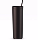 18 oz Acrylic Skinny Tumbler - Rubber Soft Touch Matte Finish