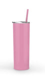 Carnation Skinny Tumbler