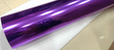Adhesive Vinyl - Mirror Finish Vinyl, 12x12 Adhesive Outdoor Vinyl, Mirror Vinyl ScheinChrome Metalized Vinyl.