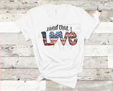 Land that I LOVE American Flag Design, Patriotic Sublimation Design, USA Sublimation Design, Digital Download, Patriotic PNG