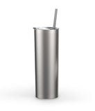 Silver Skinny Tumbler